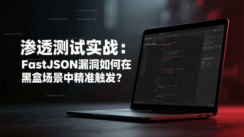 渗透测试实战：FastJSON漏洞如何在黑盒场景中精准触发？-极客星球