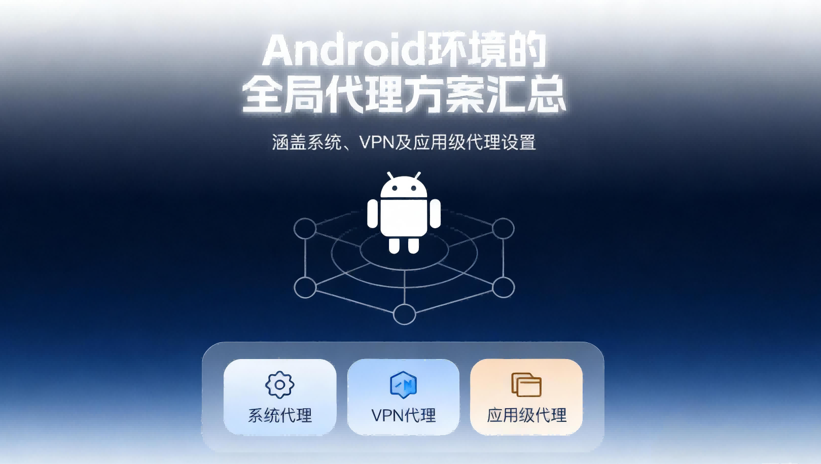 Android 全局代理方案汇总-极客星球